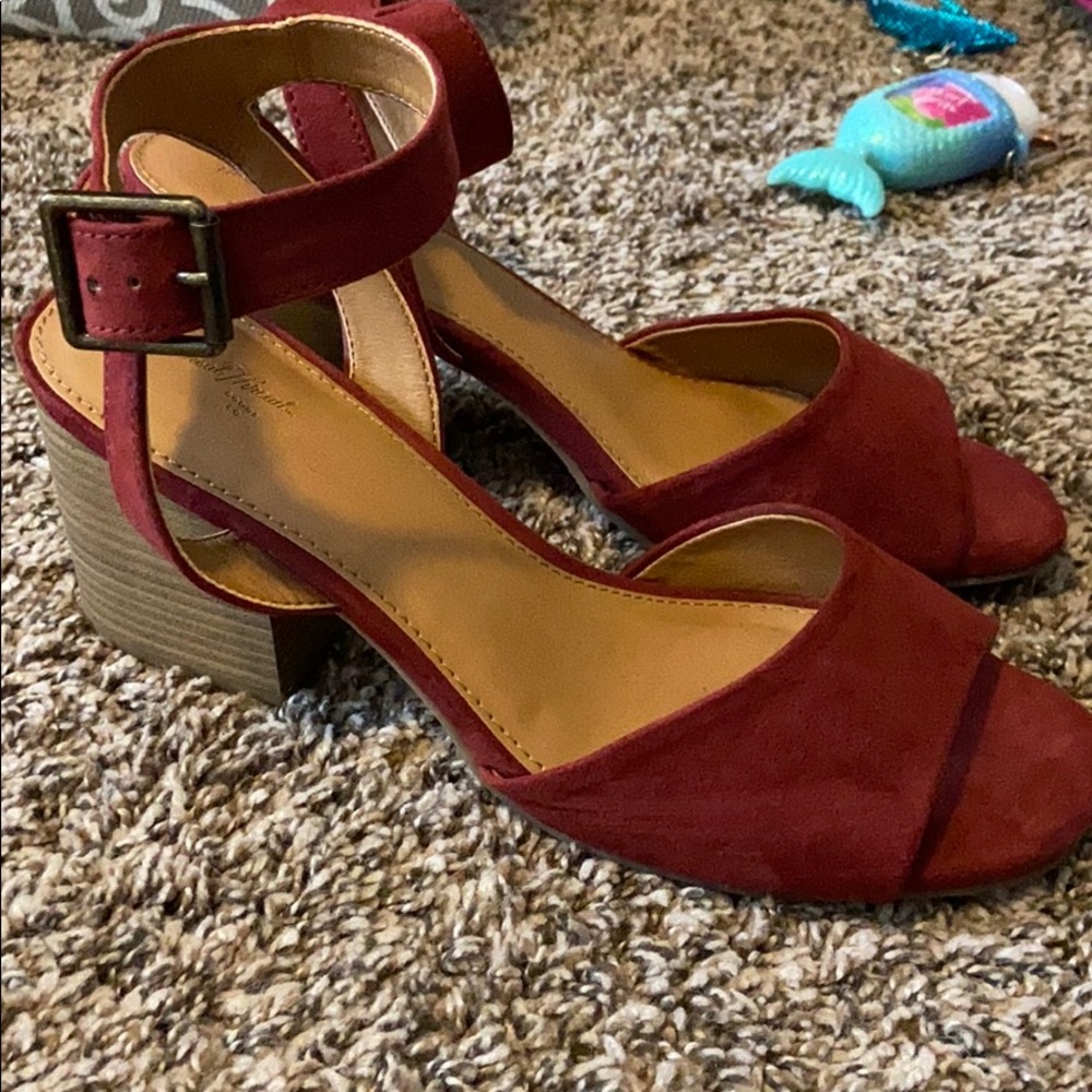 Target Maroon Heels